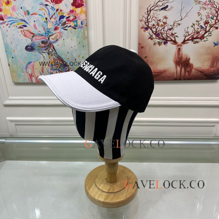 Balenclaga Logo Embroidered Baseball Cap Ou Pas Hat